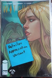 Witchblade – retailer appreciation variant